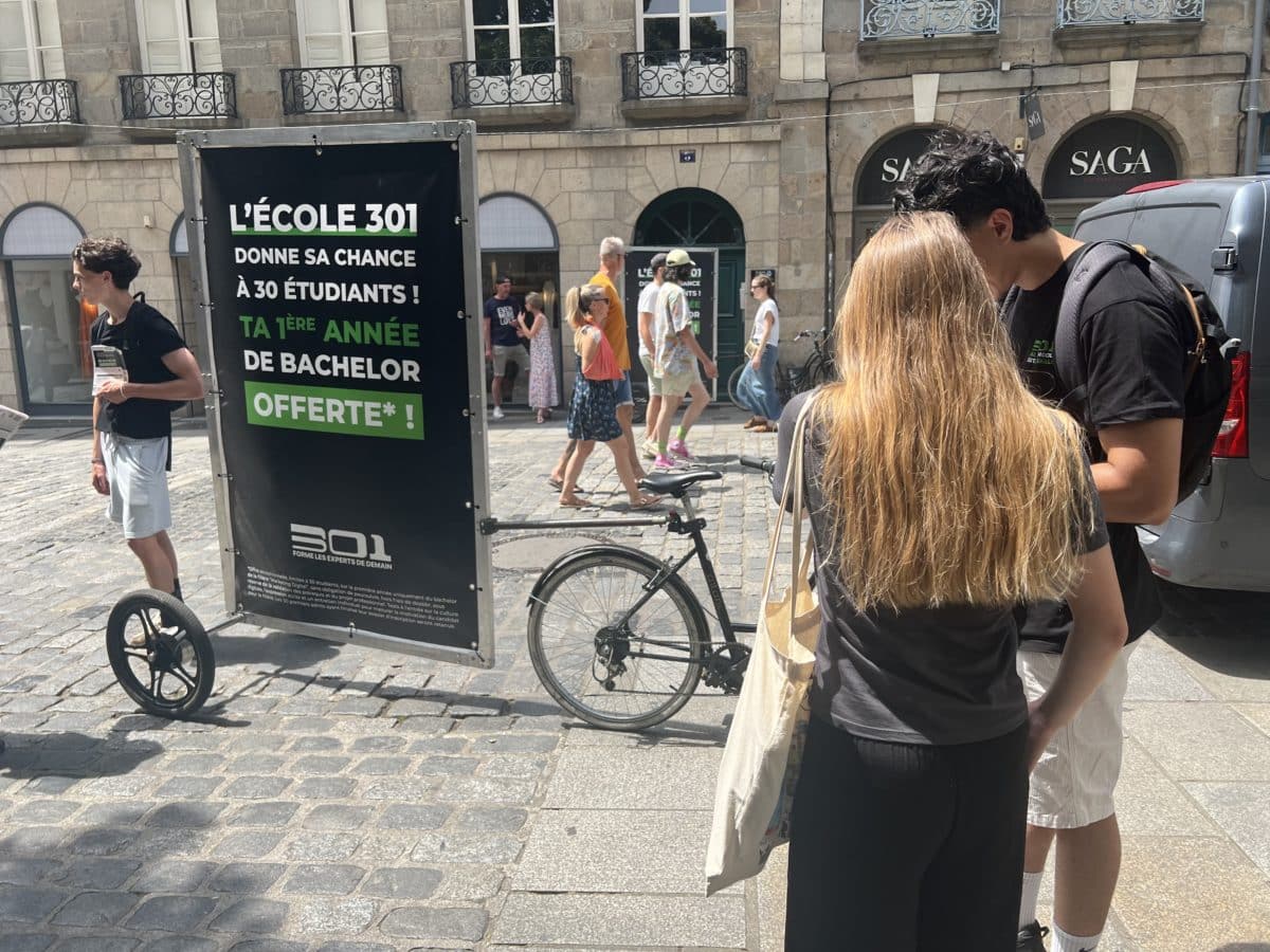 301 donne sa chance à 30 étudiants : la 1ère année de Bachelor offerte